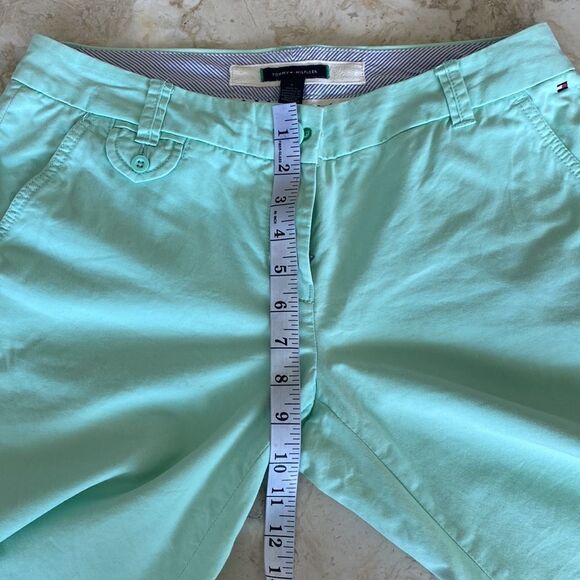 Tommy Hilfiger Classic Chinos 100% Cotton Mint Green - Picture 11 of 13